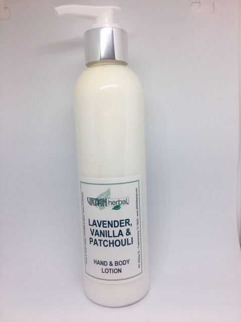 Lavender, Patchoulli, and Vanilla Blend Lotion