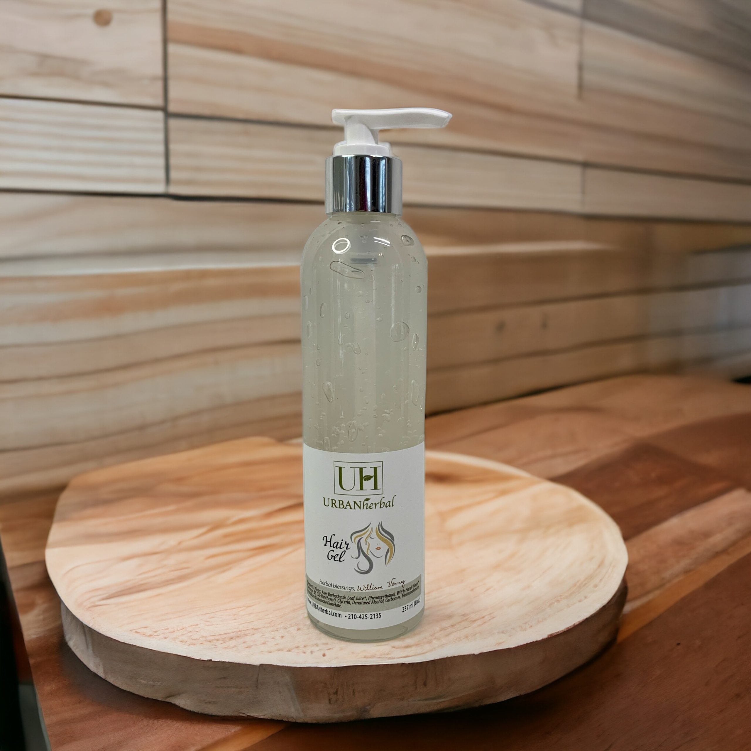 Hair Gel with Aloe & Vitamin B5