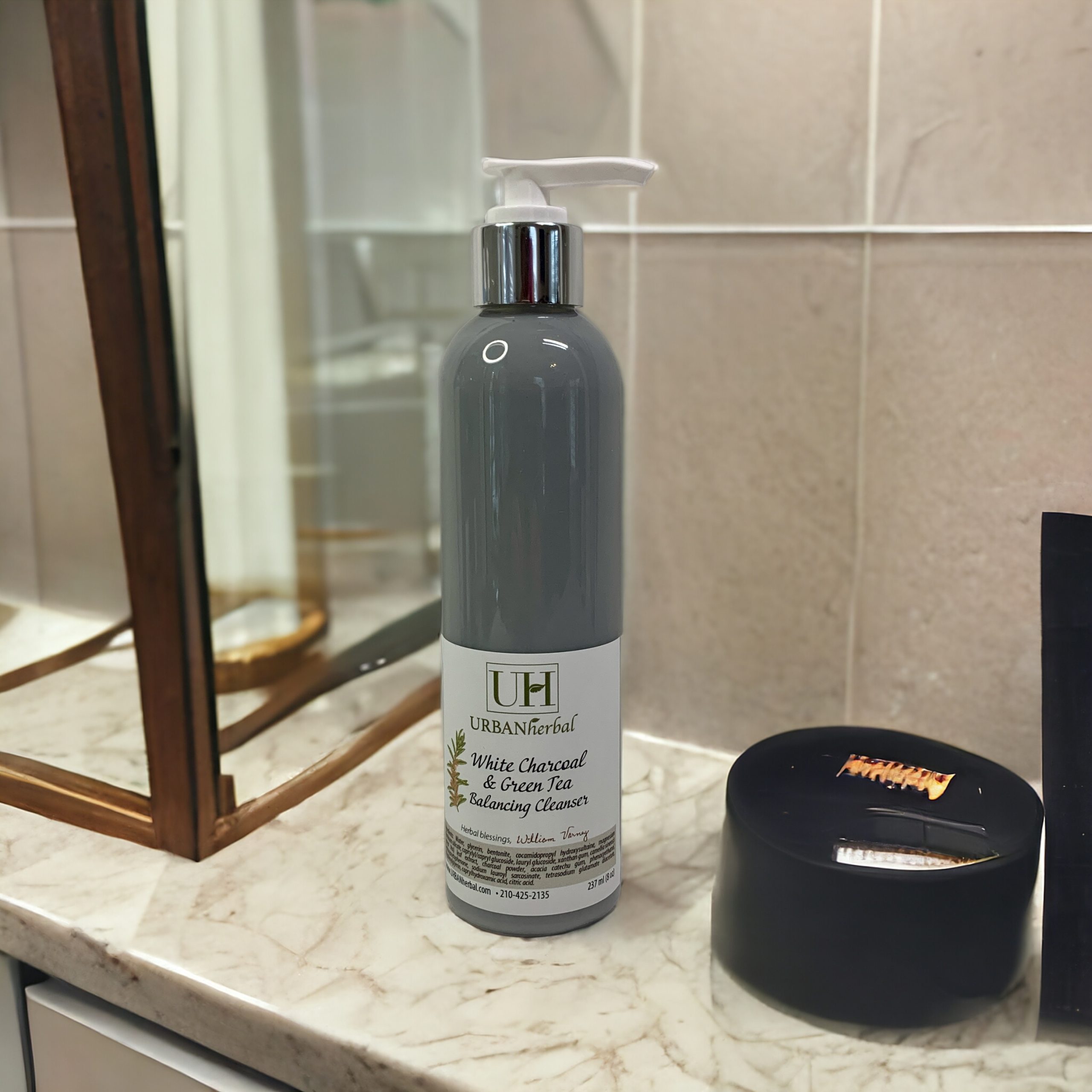 White Charcoal & Green Tea Balancing Cleanser