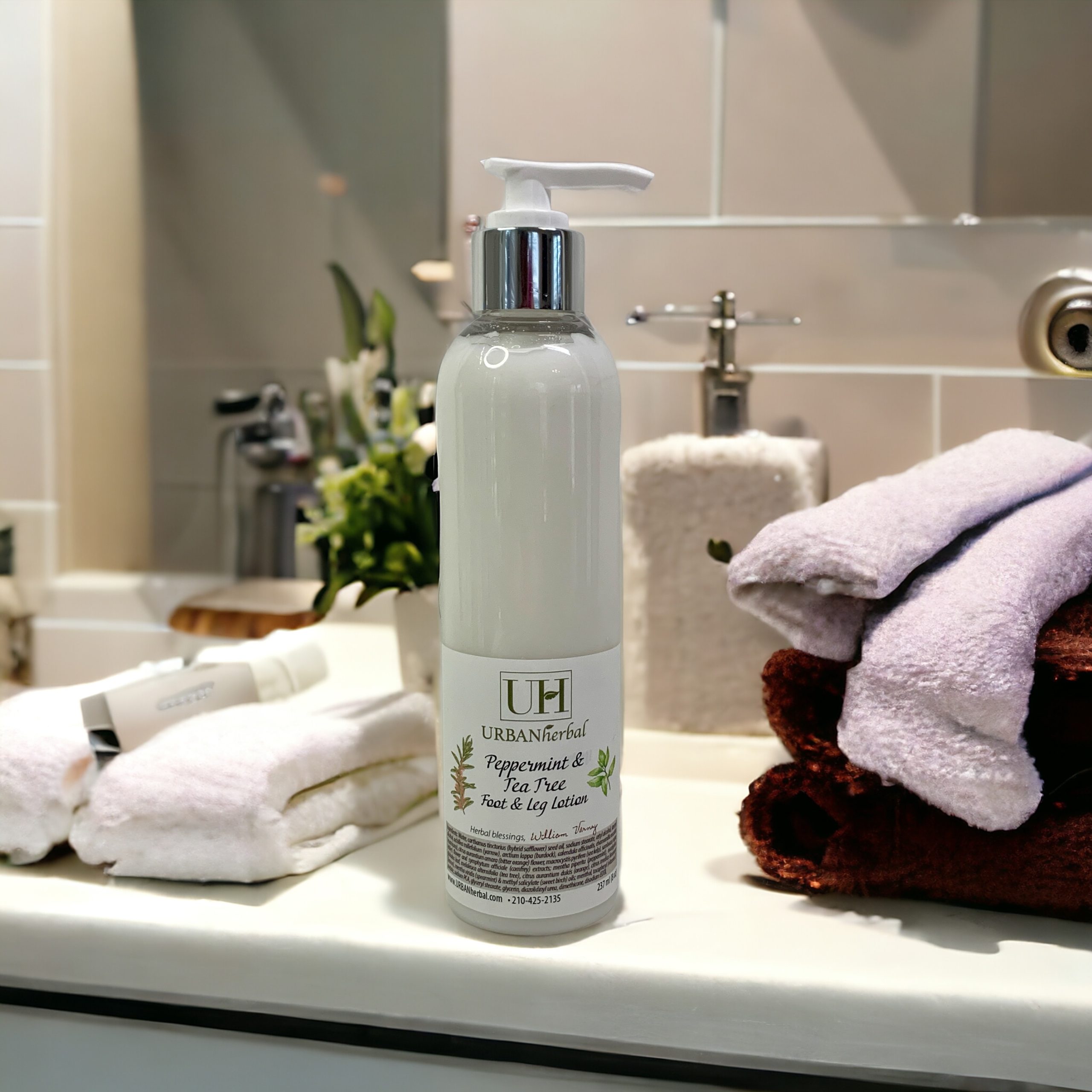 Peppermint & Tea Tree Foot & Leg Lotion