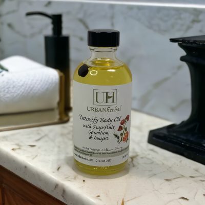 Detoxify Body Oil with Grapefruit, Geranium & Juniper