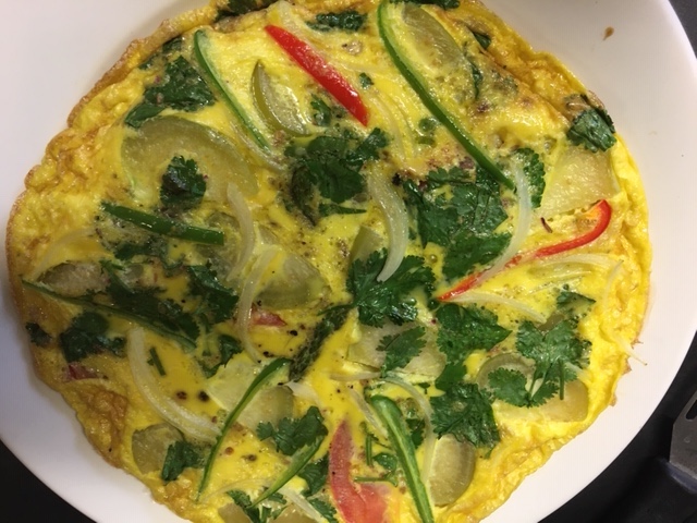 Frittata with Veggies and Herbs