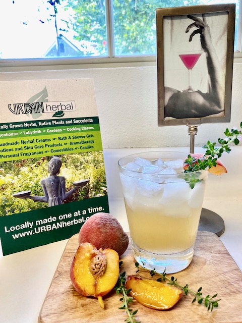 Peach Thyme Spritzer