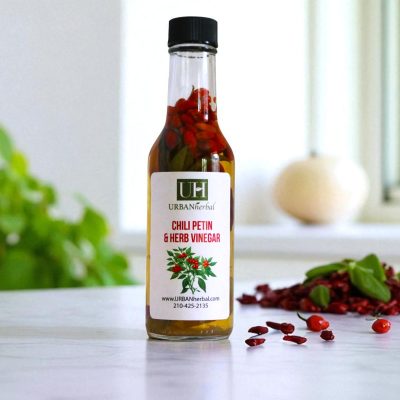 Chile Petin Herb Vinegar